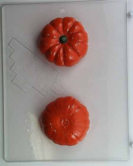 Chocolate// Candy Mold, 3D - Thanksgiving, 3D Pumpkin