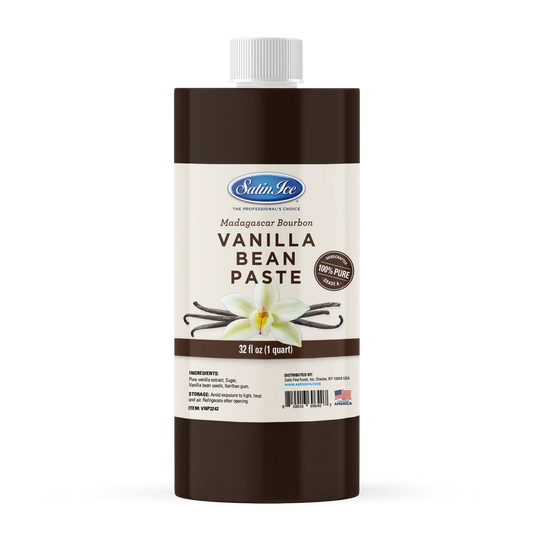 Satin Ice // Vanilla Bean Paste , 32 fl. oz.