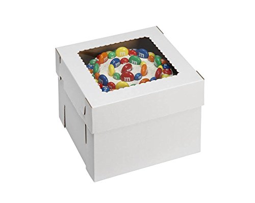 Cake Box with Window - 12"Deep (Individual)