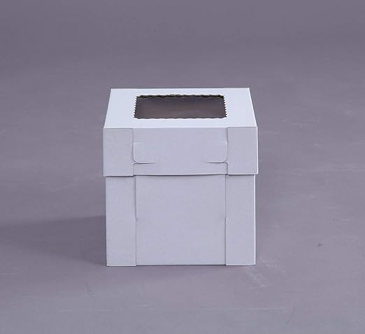 Cake Box with Window - 8"Deep (Individual)
