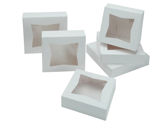 Pie Box with Window - 2.5"Deep (Individual)