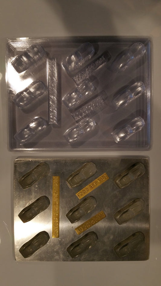 Chocolate// Candy Mold, Mini - Any Occasion, Sport Car